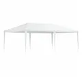 vidaXL Partyzelt, Pavillon 4 x 6 m Weiß