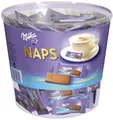 Milka 1226695005 Schokotäfelchen NAPS - Alpenmilch