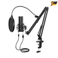 Tonor Q9 USB Mikrofon Kondensator Mikrofon Set Kardioid