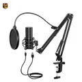 TONOR Q9 USB Podcast Mikrofon Kondensator Mikrofon Gaming Studio Streaming