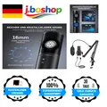 TONOR Q9 USB Podcast Mikrofon Gaming Studio Streaming Mikrofon Set mit Arm