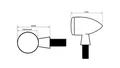 HIGHSIDER ROCKET MODUL LED Rück- Bremslicht Blinker