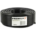 50m PremiumX DELUXE PRO Koaxial Kabel SCHWARZ 135dB 5-Fach geschirmt, reines Kupfer 50 Meter SAT Antennenkabel 135dB Neu