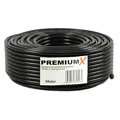 50m PremiumX Deluxe PRO Koaxial Kabel SCHWARZ 135dB 5-Fach geschirmt, reines Kupfer 50 Meter SAT Antennenkabel 135dB Neu