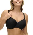 Fantasie Damen Rebecca Essentials geformter Spacer-Bügel-T-Shirt-BH, Schwarz, 40FF