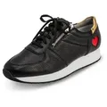 vitaform Damen Sneaker Hirschleder Sneaker schwarz 39 EU