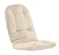 Auflage Polster Kissen 120x50  /  Schaukelstuhl / Schaukelsessel / Beige