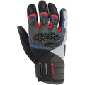 Richa Bogota Motorrad Handschuhe, schwarz-rot-blau, Größe M für Männer