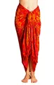 PANASIAM Sarong Pareo Tuch aus Viskose - blickdichtes Unisex Strandtuch & Wickelkleid, Viskose, in Größe L & XL - Wickelrock oder Bikini Cover-up für Damen & Herren