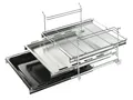 Bosch Hausgeräte HEZ438301 Zubehör für Backöfen / Auszugsystem / 3-fach Teleskopauszug / Edelstahl
