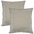2er Set Zierkissen Dekokissen Kissenbezug Kissen Sofakissen Kopfkissen 40x40cm