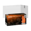 PROGRIP Nitril Diamond Orange Einmalhandschuhe, puderfrei, orange 362-XXL , 1 Karton = 10 Packungen à 50 Stück, Größe XXL