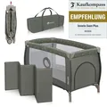 Reisebett Kombi Set 4 in 1 Bett mit Laufstall Wickelauflage ab Geburt bis 15 kg