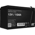 Green Cell® AGM 12V 10Ah Akku VRLA Blei-Batterie Bleiakku Ersatzakku Gelakku Akkubatterie Zyklenfest Unbemann UPS | USV | Notstrom | USV-Anlage |U...