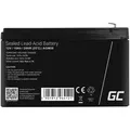 Green-cell Agm50 Wiederaufladbare Batterie Schwarz 12 V 10 Ah