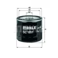 MAHLE ORIGINAL Oil Filter OC 1051