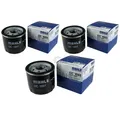 3x MAHLE / KNECHT Ölfilter OC 1051 Oil Filter für Ford Fiesta VI DA_ Mazda 2 DY