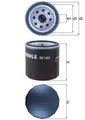 Ölfilter KNECHT OC 1051 Anschraubfilter für FORD VOLVO MAZDA FIESTA MAX FOCUS KA