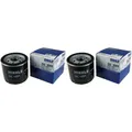 2x MAHLE / KNECHT Ölfilter OC 1051 Oil Filter für Ford Fiesta VI DA_ Mazda 2 DY