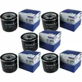 5x MAHLE / KNECHT Ölfilter OC 1051 Oil Filter für Ford Fiesta VI DA_ Mazda 2 DY
