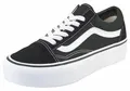Vans Old Skool Platform Plateausneaker aus textilem Canvas-Material