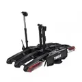 Thule Epos Klappbarer E-Bike Anhängerkupplungs Fahrradträger für 3 Fahrräder schwarz Unisex