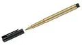 FABER-CASTELL Filzstifte, Pigmenttinte PITT Artist Pen 1,5 mm, Gold, 5 Stück