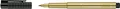 FABER-CASTELL 167350 - Tuschestift Pitt artist pen, Stärke 1,5 mm, gold, 1 Stück