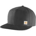 Carhartt Firm Duck Flat Brim Kappe, schwarz für Männer