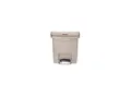Rubbermaid Treteimer SLIM JIM®, aus Polyethylen, 15 l, beige