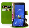 Cadorabo Handyhülle für Sony Xperia Z3 COMPACT Hülle Sony Xperia Z3 COMPACT, Klappbare Handy Schutzhülle - Hülle - mit Standfunktion und Kartenfach