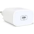 Delight Telefon töltő - 1db Type-C PD20W gyorstöltéssel, Fehér (20 W, 1 Port) (TBKDELIGHT55040WH)