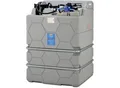 Tankanlage CEMO CUBE Indoor Premium für AdBlue®, 8 m Schlauch, Schlauchaufroller, Zähler K24, B 1200 x T 1150 x H 1800 mm, 1500 l Volumen