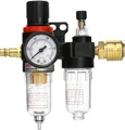 Druckminderer Wasserabscheider 1/4" für Druckluftkompressor und Luftwerkzeuge