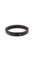 Tommy Hilfiger Jewelry Geflochtenes Lederarmband für Herren Braune Farbe - 2790661