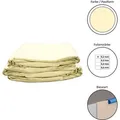Poolfolie Ersatzfolie Rundbecken 450x90cm - Dicke 0,2mm - Overlap - sand - Grau