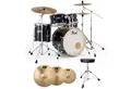 Pearl Drums Schlagzeug Pearl Schlagzeug Export EXX705NBR-C31 Komplettset mit Hocker,Anfänger, Fortgeschrittene, Komplettset mit Hocker, Schlagzeug-Set