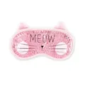 Legami - Chill Out, Augen-Gel-Maske, 19,5 x 11 (H max) cm, aus PVC und Polyester, Kitty-Thema, wiederverwendbar, elastisch, verstellbar, perfekte Passform, warm- und Kalt-Effekt