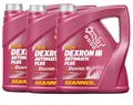 3x4 Liter Mannol Dexron III G/H/F Automatik Getriebeöl  ATF Öl  Servoöl 236.1