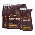 10 (2x4+2x1) Liter MANNOL Dexron III G/H/F Automatik Getriebeöl/ ATF Öl/ Servoöl