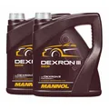 8 (2x4) Liter MANNOL Dexron III G/H/F Automatik Getriebeöl/ ATF Öl/ Servoöl