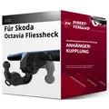 Für Skoda Octavia Fliessheck III Typ 5E3 (VAPOS) Anhängerkupplung schwenkbar neu