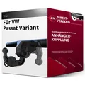 Anhängerkupplung schwenkbar für VW Passat Variant 08.2014-03.2024 neu