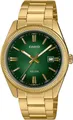 CASIO TIMELESS COLLECTION Quarzuhr MTP-1302PGC-3AVEF, Armbanduhr, Damenuhr, Herrenuhr, Edelstahlarmband, Neo-Display, Tag
