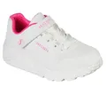 Skechers Unisex Kinder Uno Lite Sneaker, Weiß, 34 EU
