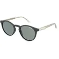 O’Neill ON9063 2.0 Herren-Sonnenbrille Vollrand Rund Kunststoff-Gestell, schwarz