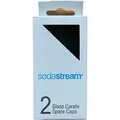 SodaStream Penguin-Glaskaraffen-Deckel, Karbonisierungskaraffe, Schwarz - Schwarz