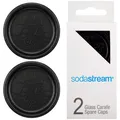 NEU SodaStream Ersatzverschluss Crystal Glaskaraffe 07L Schwarz 2 Stück