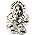 Retro Vintage Aufkleber -Finest Folia Sticker Old School Ace Kult Rockabilly (R149-5 Choppers)