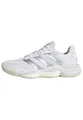 adidas Damen Stabil 16 Indoor Shoes, Ftwwht/Silvermet/Greone, 48 EU